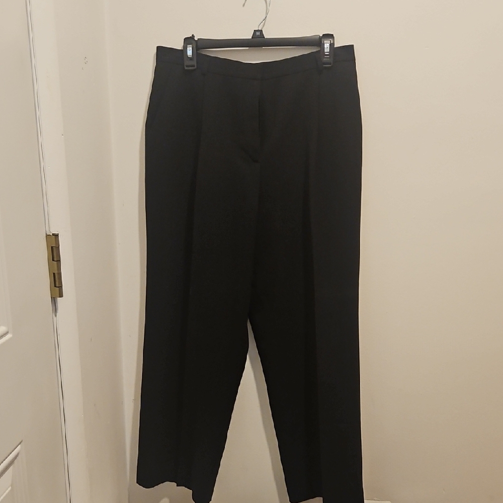 Jones New York Black Wide Leg Pants